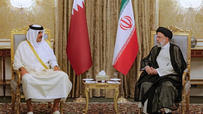 الأمير تميم ورئيسي،