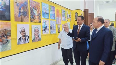 اليوم، ورشة فنية لتعليم فن الفلتنج بمدرسة السعيدية بالجيزة