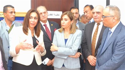 وزيرة الثقافة ونائب محافظ البحيرة يفتتحان قصر ثقافة أبو المطامير