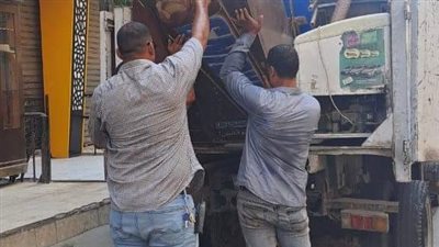 رفع الإشغالات والتعديات بمحيط مترو الخط الثالث الجديد بإمبابة (صور)