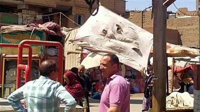 تحرير 147 مخالفة خلال حملات لرفع الإشغالات بالمنيا