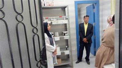 رئيس مدينة العياط يتفقد مركز طبي دهشور(صور)