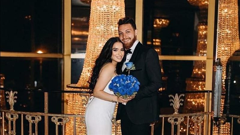 محمود حجازي وزوجته،