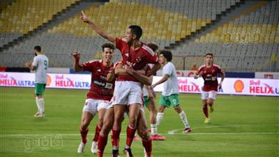 رضا سليم يحرز الهدف الأول للأهلي في شباك المصري (صور)