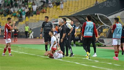 بسبب رضا سليم وعاشور، باهر المحمدي أول حالة طرد في الدوري (صور)