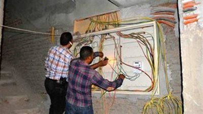 حملات أمنية تحرر 13490 قضية سرقة تيار كهربائي بمختلف المحافظات 