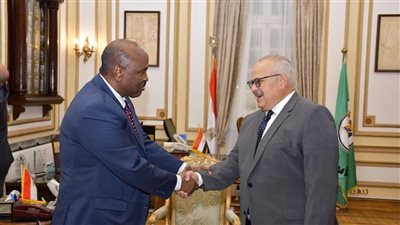 الخشت يستقبل سفير جيبوتي لبحث سبل تعزيز علاقات التعاون المشترك