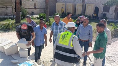 جولة تفقدية على المواقع الأثرية في الإسكندرية