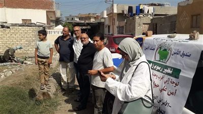 بيطرى الإسماعيلية ينظم قافلة مجانية بالقنطرة غرب (صور) 