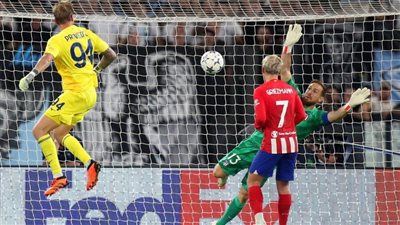 دوري ابطال أوروبا، دورتموند يباغت أتلتيكو مدريد بهدفين في الشوط الأول 