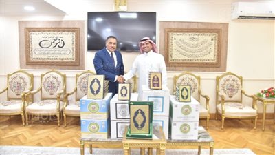 محافظ مطروح يستقبل مدير المراسم بالقنصلية السعودية (صور)