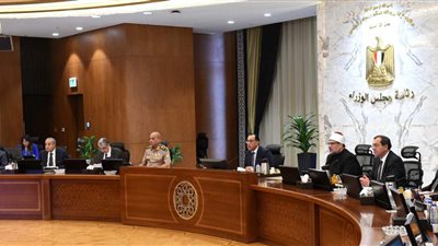 بدء اجتماع مجلس الوزراء برئاسة مصطفى مدبولي