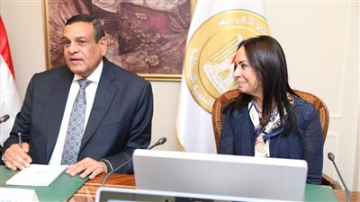 وزير التنمية المحلية يبحث مع رئيسة المجلس القومي للمرأة سبل تعزيز التعاون