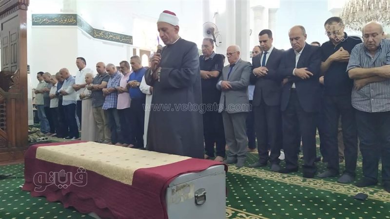 جنازة شقيقة رجل الأعمال