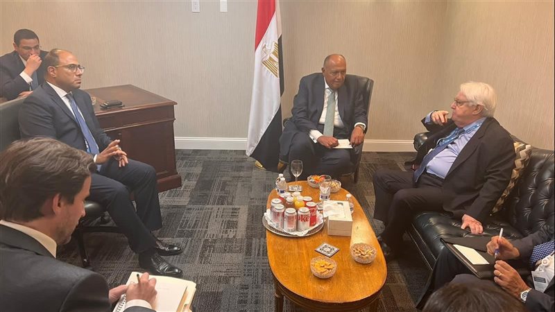 سامح شكرى وزير الخارجية،