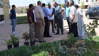 رئيس جامعة العريش يتفقد استعدادات العام الدراسي الجديد 