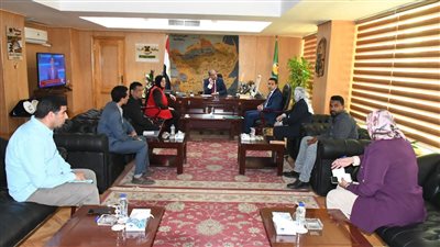 محافظ الفيوم يتابع أعمال المبادرة الوطنية للمشروعات الخضراء الذكية 