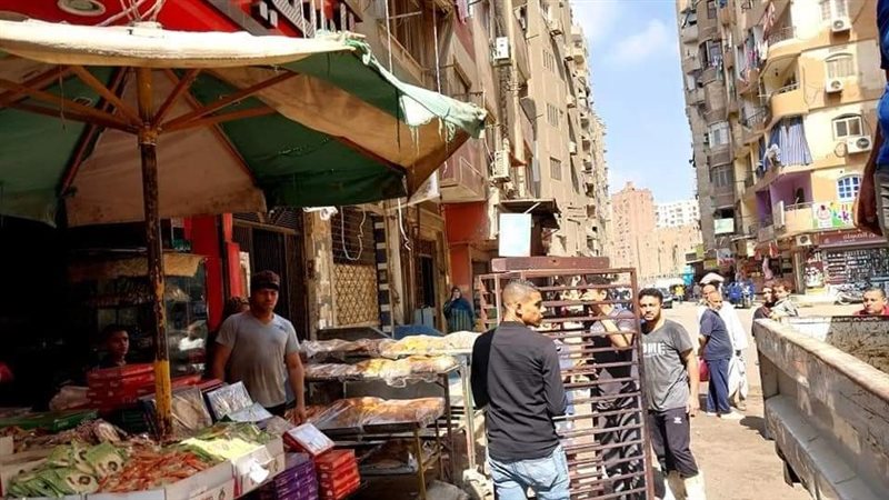 حملة اشغالات بالجيزة؛فيتو