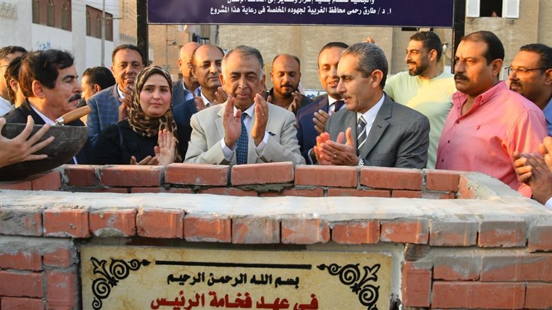 وضع حجر الأساس لأول