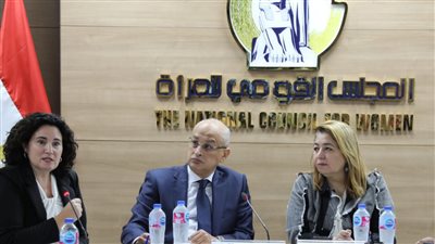 السفير خالد البقلي ينوب عن مايا مرسى فى اجتماع برنامج 