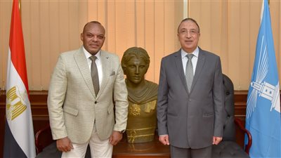 محافظ الإسكندرية يستقبل رئيس اتحاد كمال الأجسام لمناقشة استعدادات البطولة العربية