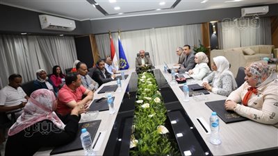 محافظ أسوان: اختيار 16 مشروعًا ضمن المشروعات الخضراء الذكية (صور)