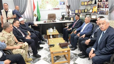 محافظ الدقهلية يستقبل وزير الأوقاف لافتتاح مسجد الأربعين