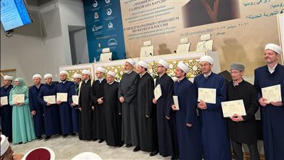 مفتي الجمهورية يشهد تخريج دفعة من أئمة الإدارة الدينية لمسلمي روسيا (صور)