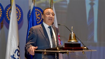 محافظ الإسكندرية يشارك في مؤتمر التنمية العضوية لمنطقة الروتاري