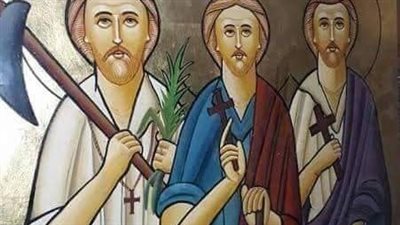 تزامنا مع احتفالات الكنيسة، قصة استشهاد الثلاثة فلاحين بإسنا
