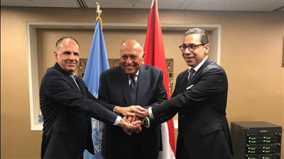 أزمة سد النهضة على الطاولة، اجتماع وزاري لآلية التعاون الثلاثي بين مصر واليونان وقبرص بنيويورك