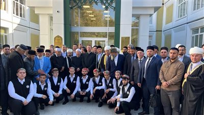 مفتي الجمهورية يتفقد جامعة موسكو الإسلامية، ويؤكد: التعليم ركيزة تشكيل الوعي (صور)