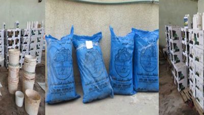ضبط مصنع أسمدة مغشوشة و3.1 طن لحوم فاسدة فى المقطم 