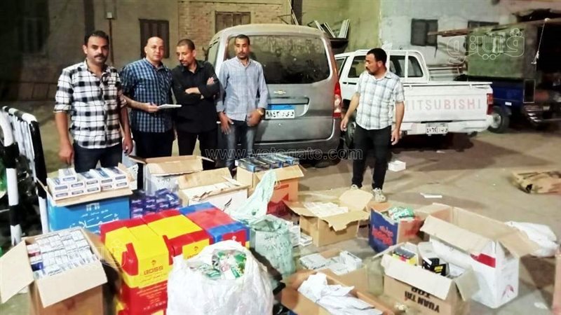 ضبط كميات من السجائر