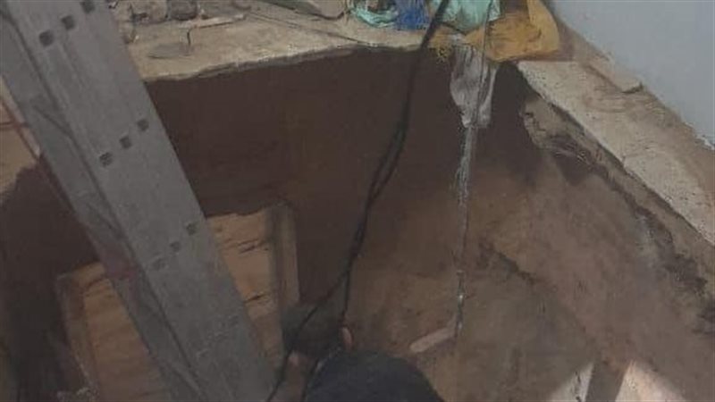 انهيار حفر تنقيب
