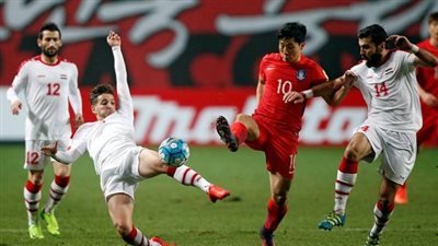 موعد مباراة كوريا الجنوبية وسوريا في تصفيات كأس العالم والقنوات الناقلة