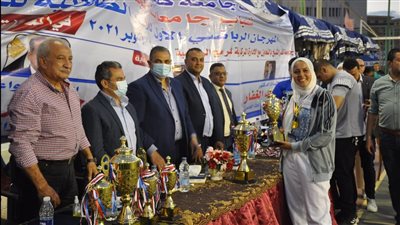 “الشباب والرياضة” وجامعة كفر الشيخ يختتمان المهرجان الرياضي للأسر الطلابية