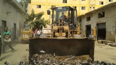 حملات مكبرة لرفع القمامة في قري ومدن الدقهلية 