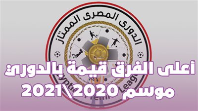  أعلى الفرق قيمة بالدوري موسم 2020\2021 | إنفوجراف