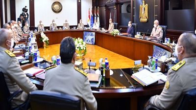 تفاصيل اجتماع المجلس الأعلى للقوات المسلحة برئاسة السيسي | صور