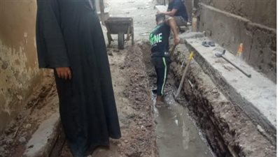 رفع كفاءة وتطوير المناطق العشوائية بسندوب وسوق ستوتة في المنصورة | صور 