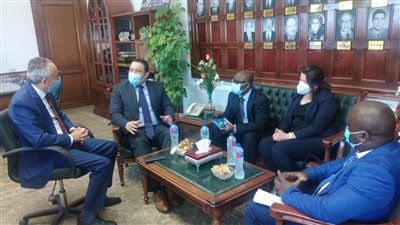 جامعة الإسكندرية تستقبل وفد اتحاد الجامعات الأفريقية