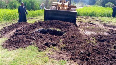 الموجة 18..ازالة حالة تعد علي الأراضي الزراعية في الأقصر