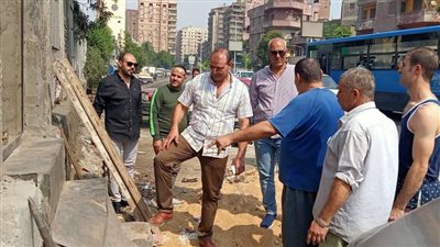 رئيس حي جنوب الجيزة يتفقد أعمال تطهير الصرف بالقصبجي والبحر الأعظم | صور 