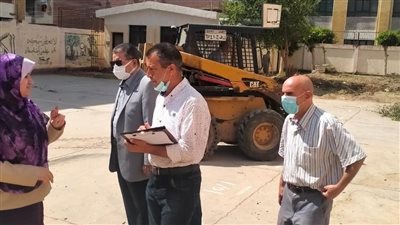 رفع درجة الاستعداد لاستقبال العام الدراسي الجديد وموسم الشتاء بالمنيا