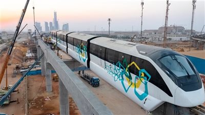 النقل تنشر تصويرا جويا لأعمال تنفيذ مونوريل شرق النيل (فيديو)