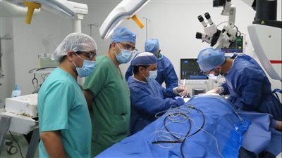 لأول مرة بهيئة الرعاية الصحية..استئصال ورم دموي من الأذن تحت مظلة التأمين الصحي الشامل