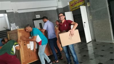 دعم مستشفى رمد المنصورة بأحدث الأجهزة الطبية لجراحات العيون| صور 