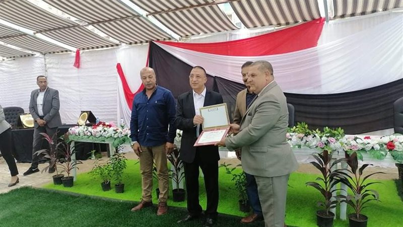 جانب من التكريم 