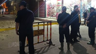 انهيار مفاجئ لسقف أحد المنازل في طنطا | صور